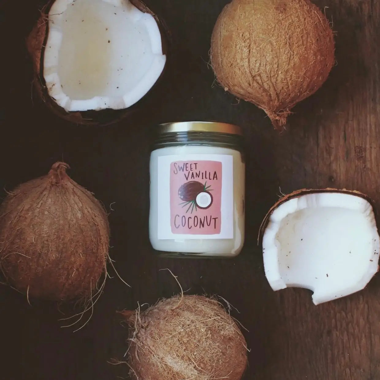 Sweet Vanilla Coconut Candle